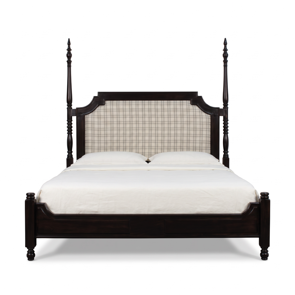 Ashford Shore Bed — White background angle 1