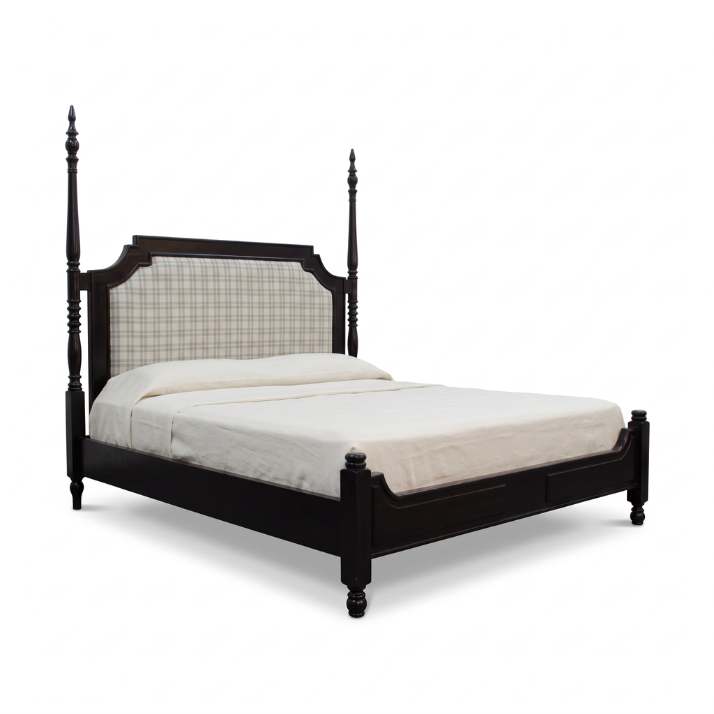 Ashford Shore Bed — White background angle 2