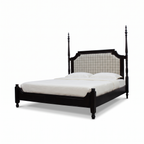 Ashford Shore Bed — White background angle 3