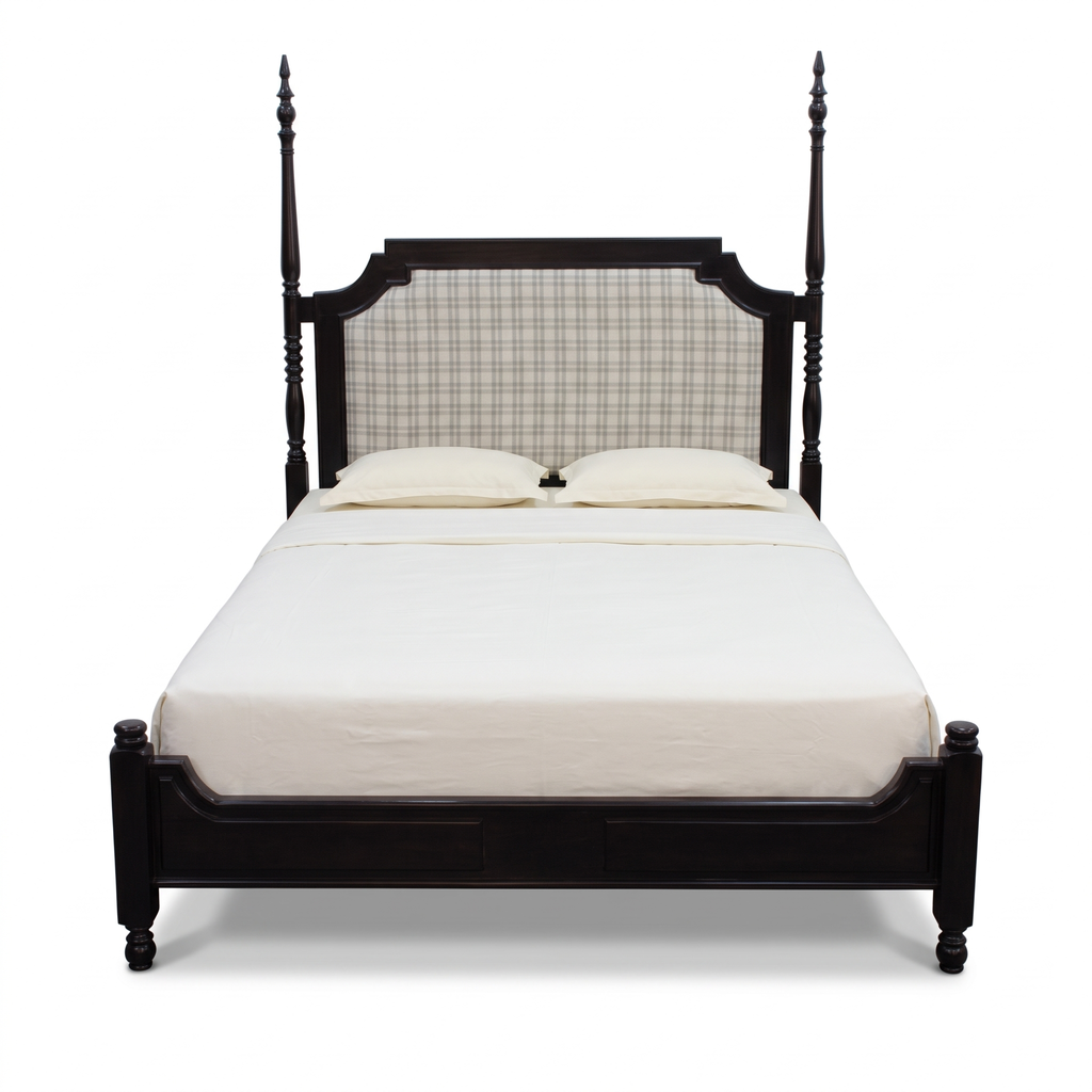 Ashford Shore Bed — White background angle 4
