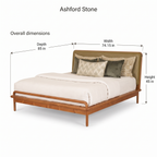 Ashford Stone Bed — Dimensions