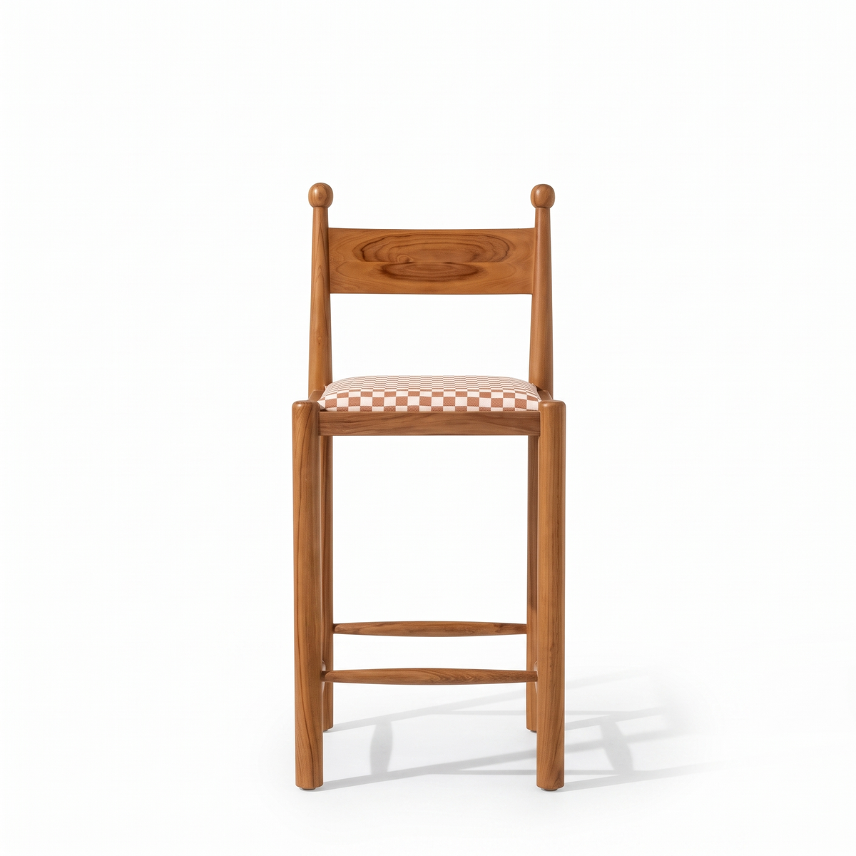 Arden Grove Bar Chair — White background angle 1
