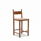 Arden Grove Bar Chair — White background angle 3