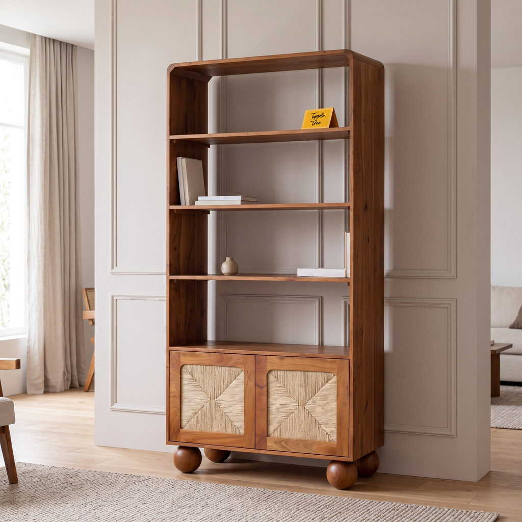 Belden Glen Bookcase — Lifestyle angle 3