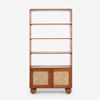 Belden Glen Bookcase — White background angle 1