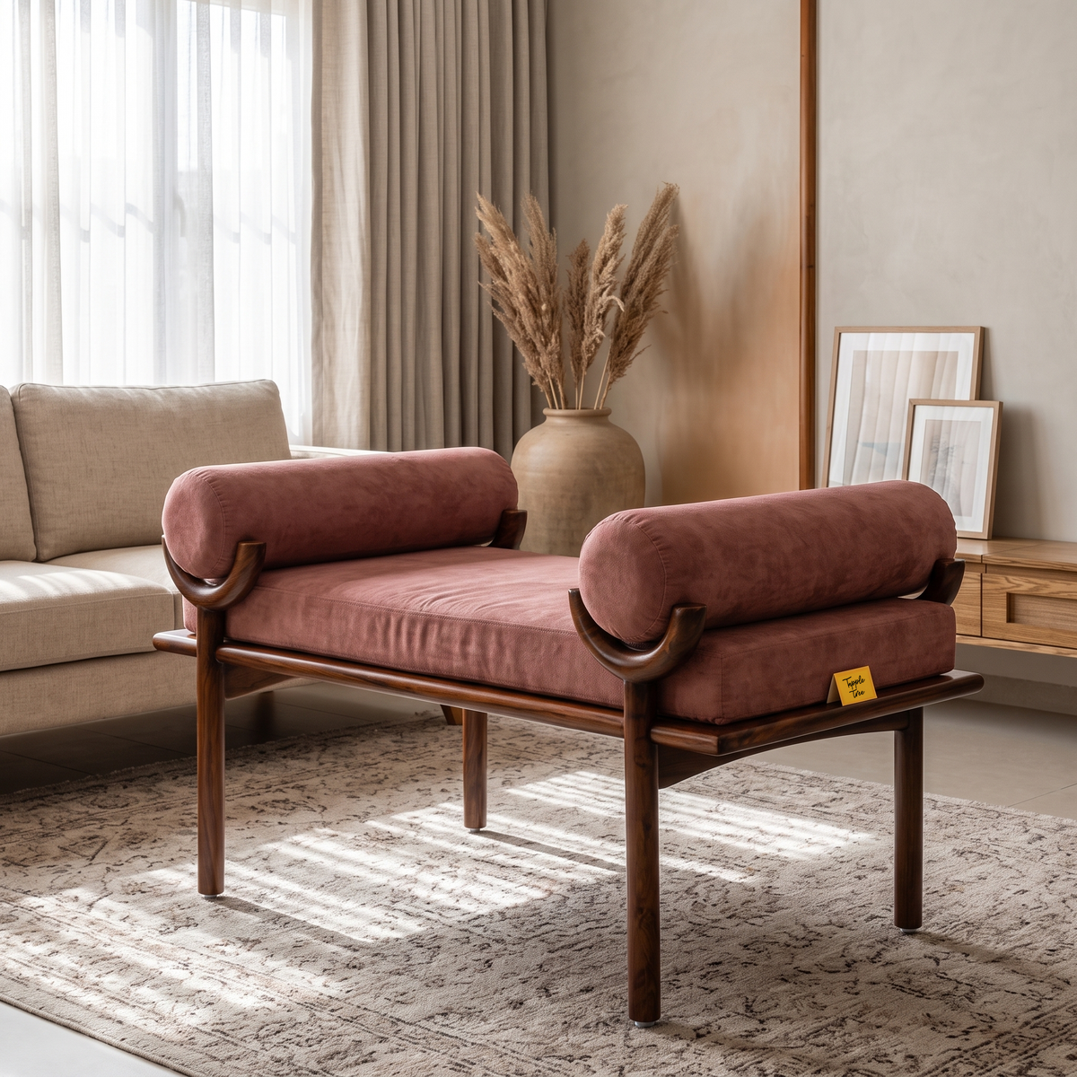 Aubrey Hill Bench — Lifestyle angle 2