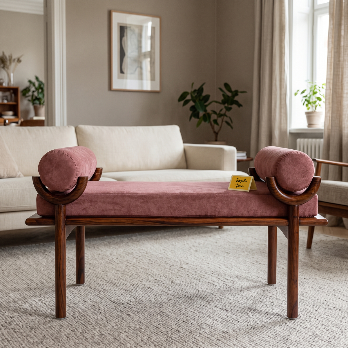 Aubrey Hill Bench — Lifestyle angle 3