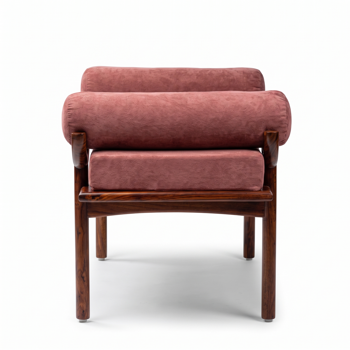 Aubrey Hill Bench — White background angle 4