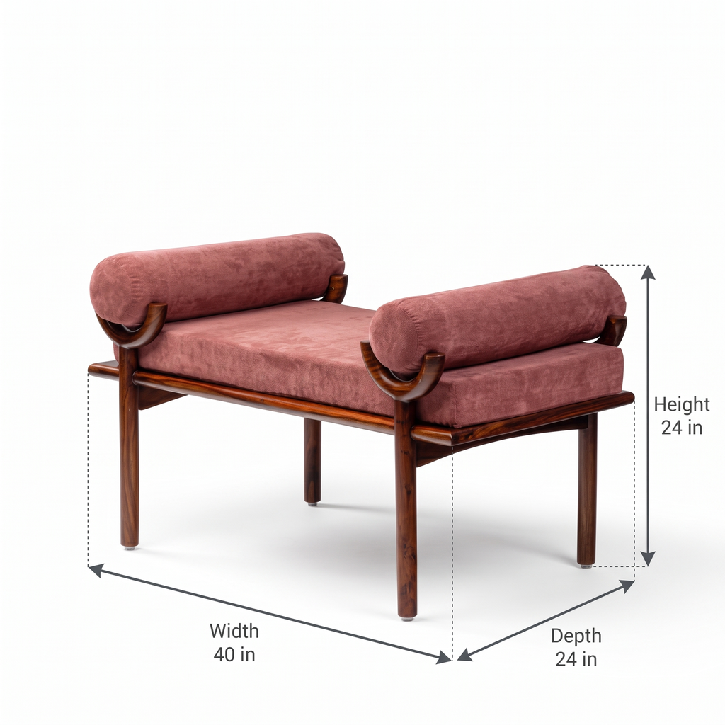 Aubrey Hill Bench — Dimensions