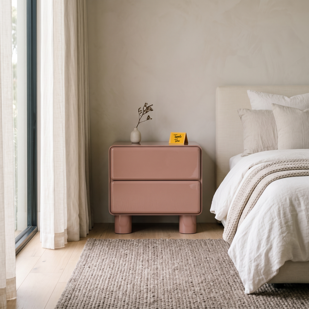 Aster Brook Bedside Table — Lifestyle angle 1