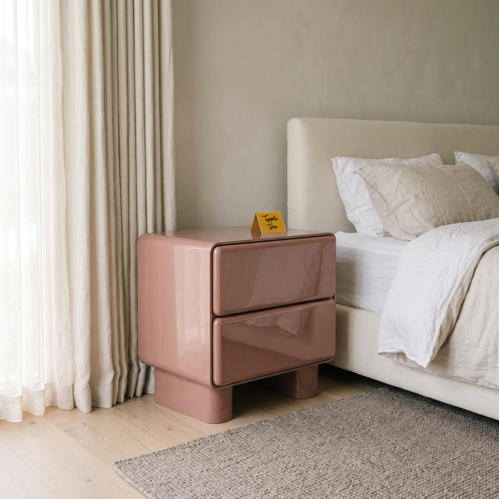 Aster Brook Bedside Table — Lifestyle angle 2