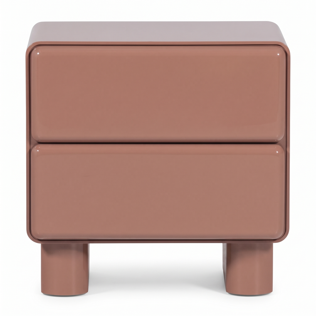Aster Brook Bedside Table — White background angle 1