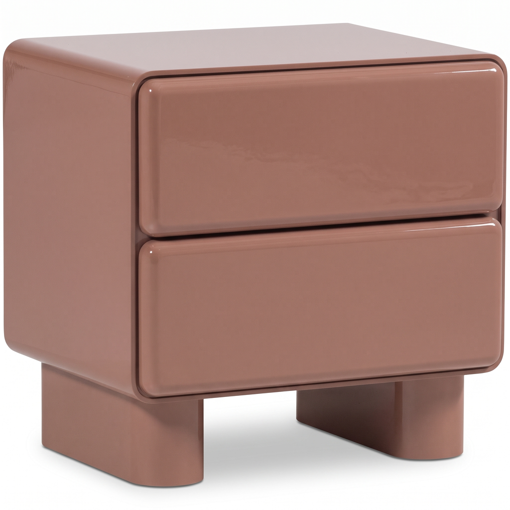 Aster Brook Bedside Table — White background angle 2
