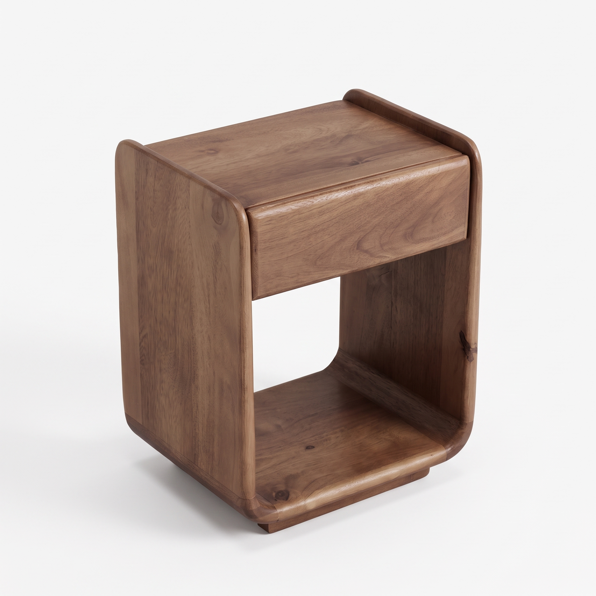 Aubrey Field Bedside Table — White background angle 4