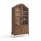 Cedar Meadow Crockery Cabinet — White background angle 2