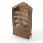 Cedar Meadow Crockery Cabinet — White background angle 4