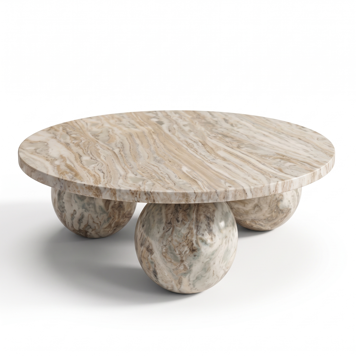 Briar Ridge Coffee Table — White background angle 3