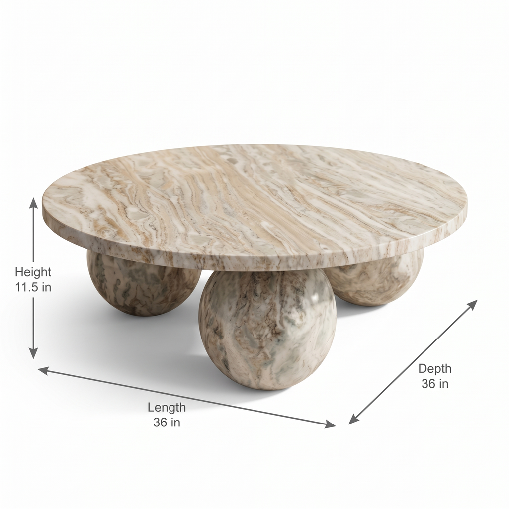Briar Ridge Coffee Table — Dimensions