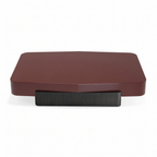 Caspian High-Gloss Coffee Table, front view on a white background