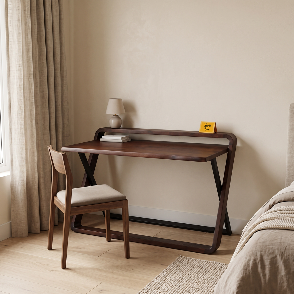 Juniper Wood Study Table — Lifestyle angle 4