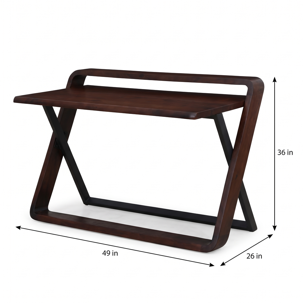 Juniper Wood Study Table — Dimensions