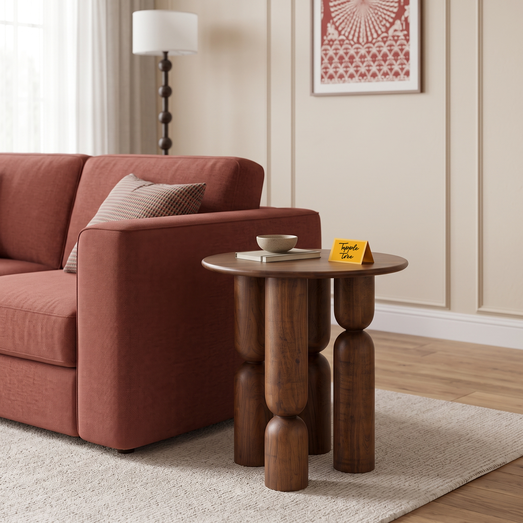 Ellery Stone End Table — Lifestyle angle 2