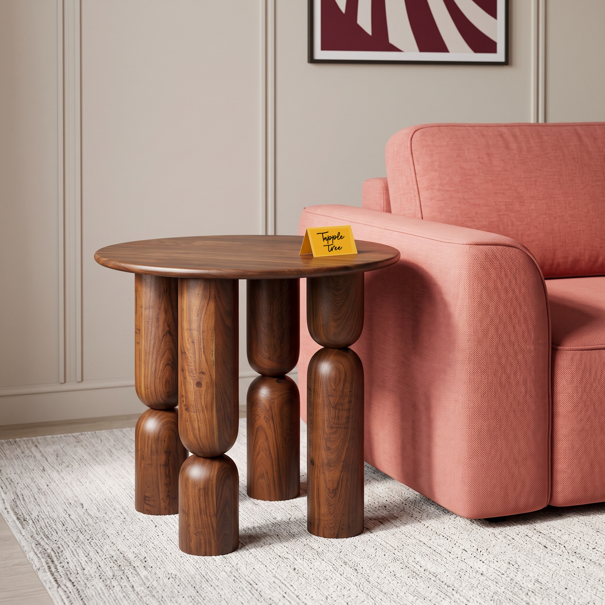 Ellery Stone End Table — Lifestyle angle 4