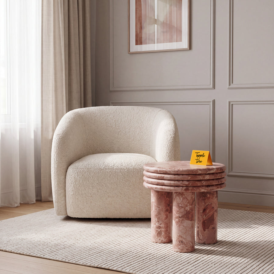 Ember Vale End Table — main lifestyle hero
