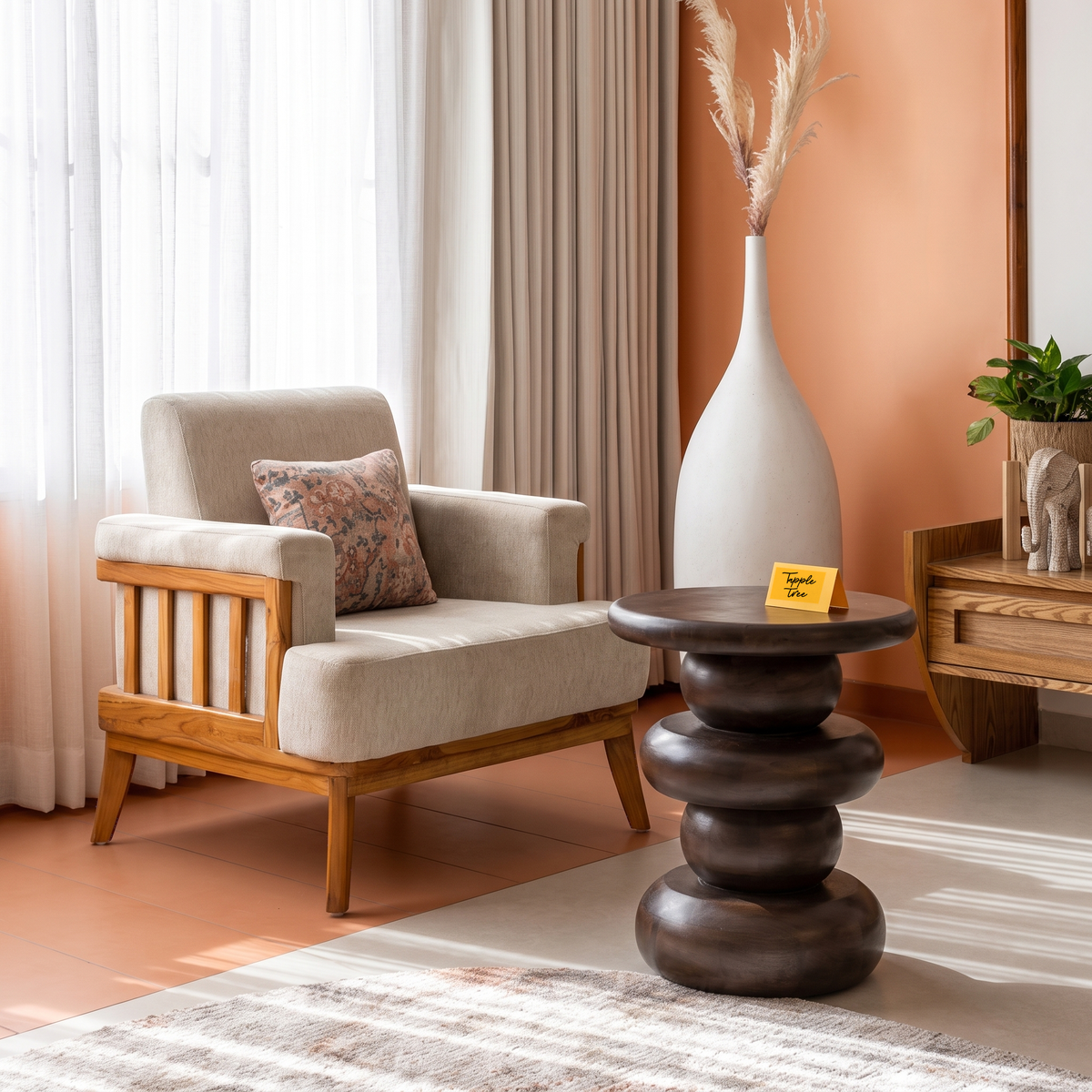 Ember Cove End Table — Lifestyle angle 2
