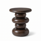 Ember Cove End Table — White background angle 3
