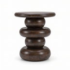 Ember Cove End Table — White background angle 4