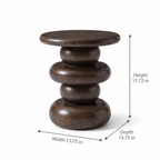 Ember Cove End Table — Dimensions