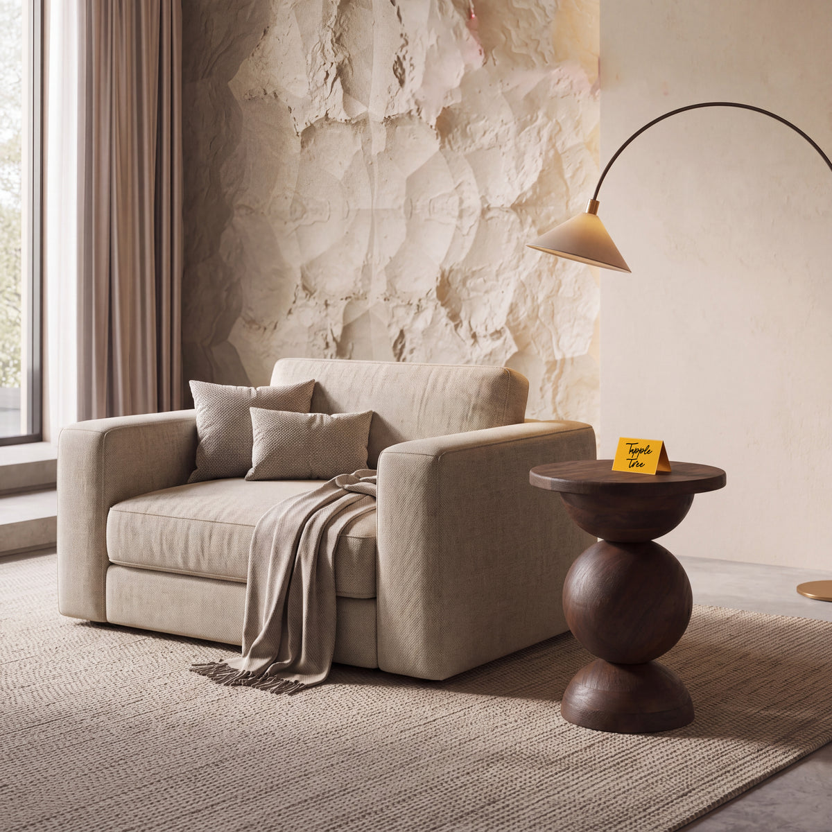 Ember Grove End Table — main lifestyle hero