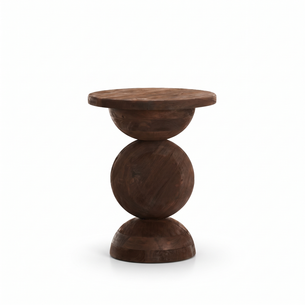 Ember Grove End Table — White background angle 2