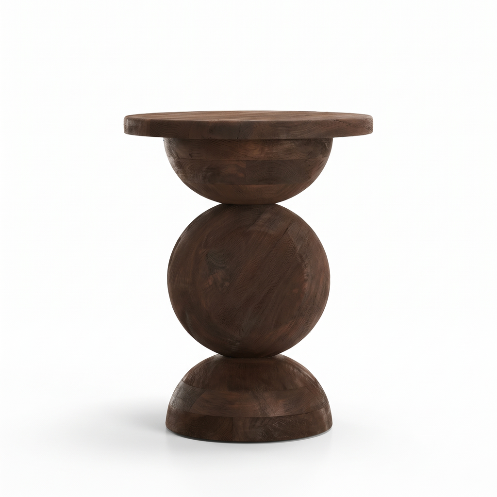 Ember Grove End Table — White background angle 4