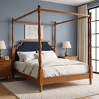 Ember Fern Poster Bed — Lifestyle angle 2