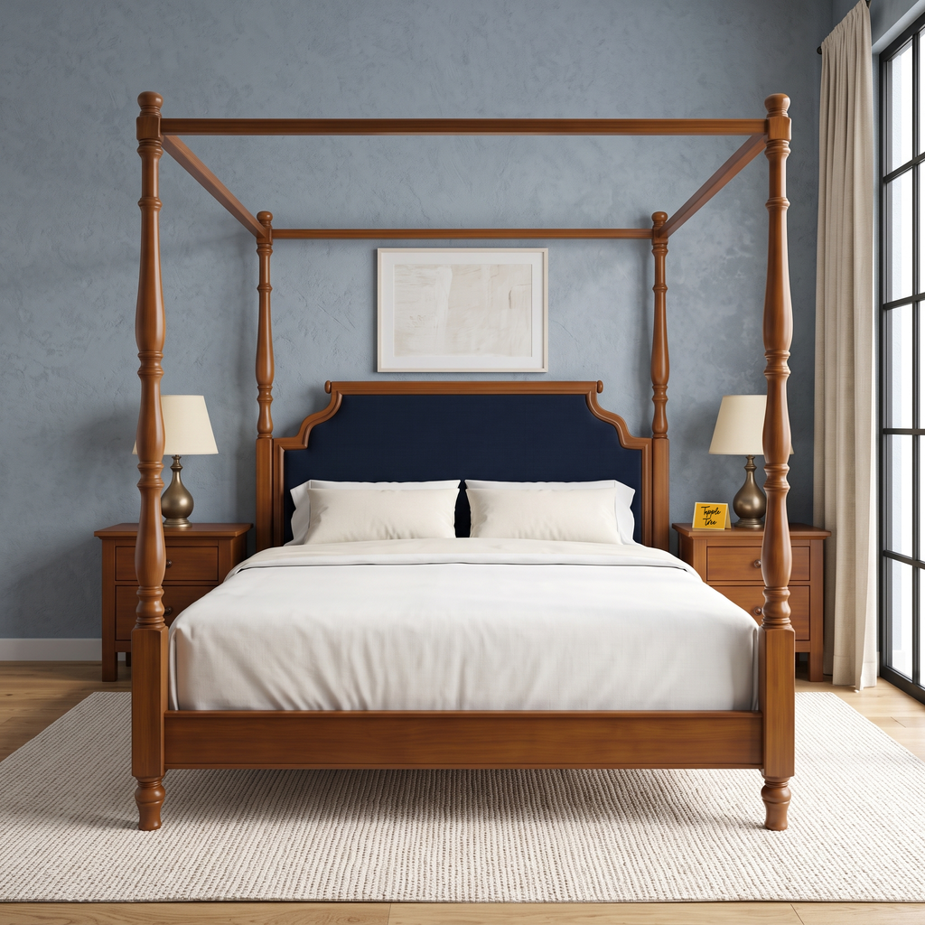 Ember Fern Poster Bed — Lifestyle angle 4