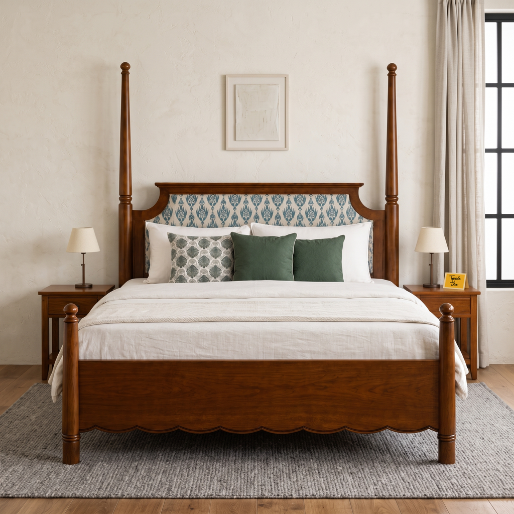 Fernhaven Vale Poster Bed — Lifestyle angle 1