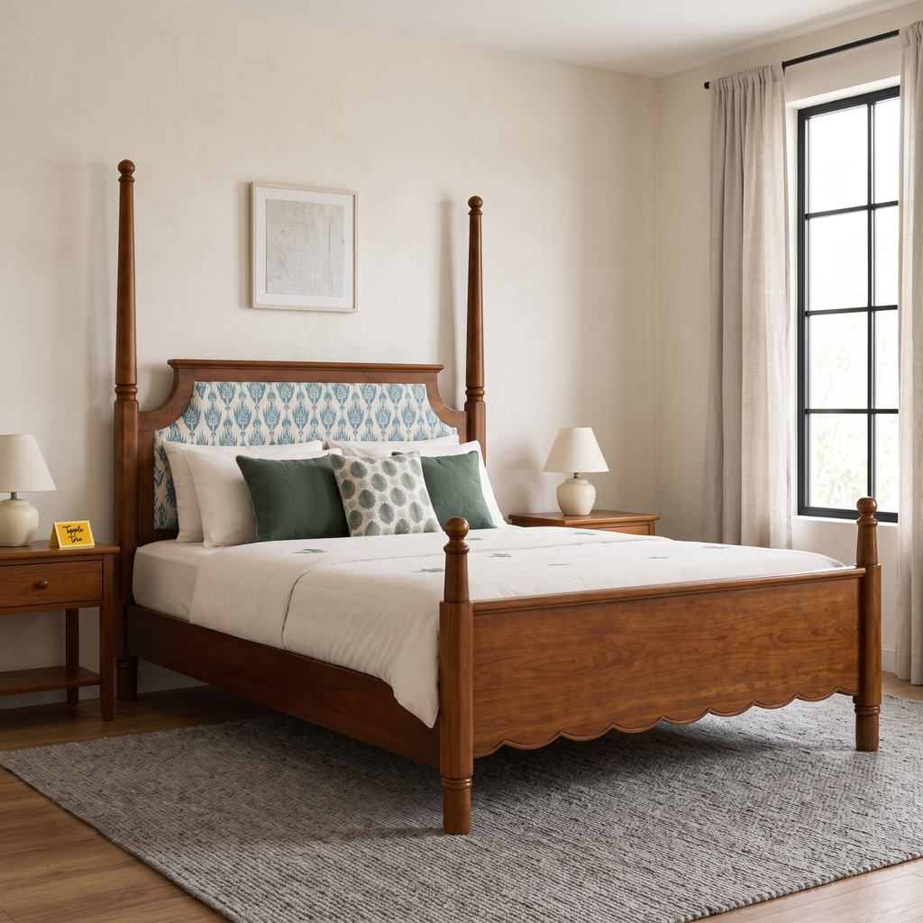 Fernhaven Vale Poster Bed — Lifestyle angle 2