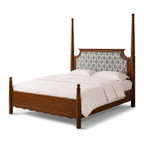 Fernhaven Vale Poster Bed — White background angle 3