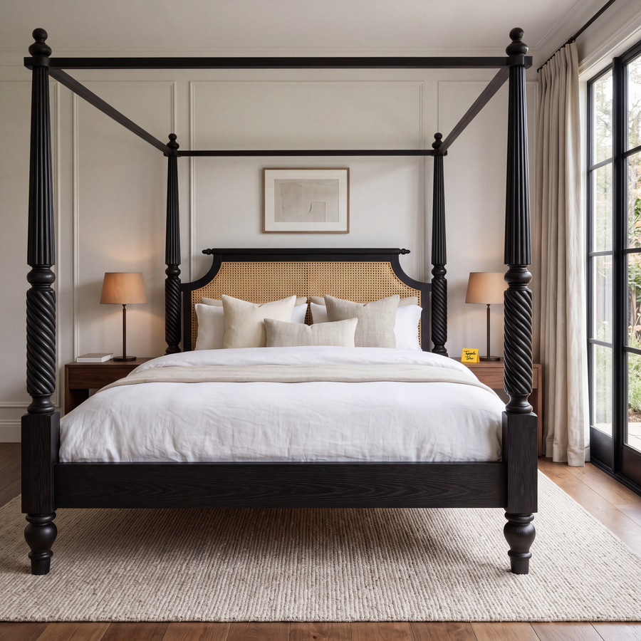 Fernhaven Grove Poster Bed — main lifestyle hero