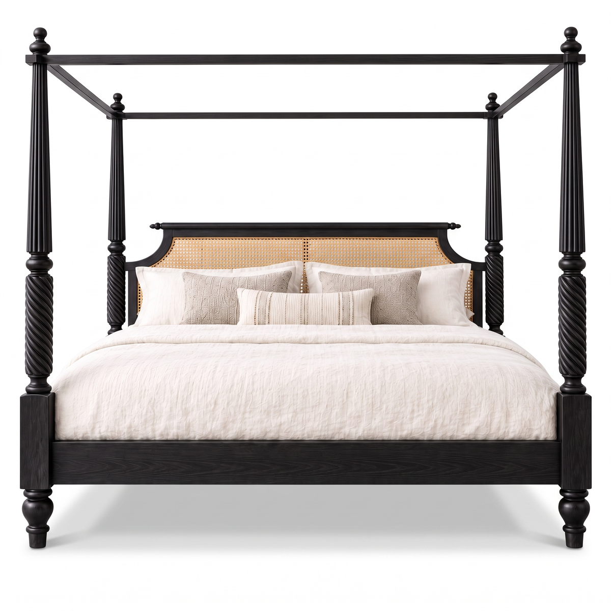 Fernhaven Grove Poster Bed — White background angle 1