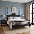 Fernhaven Haven King Poster Bed — main lifestyle hero