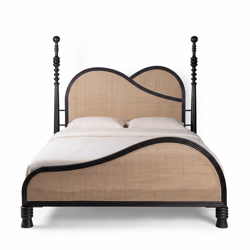 Fernhaven Ridge Poster Bed — White background angle 4