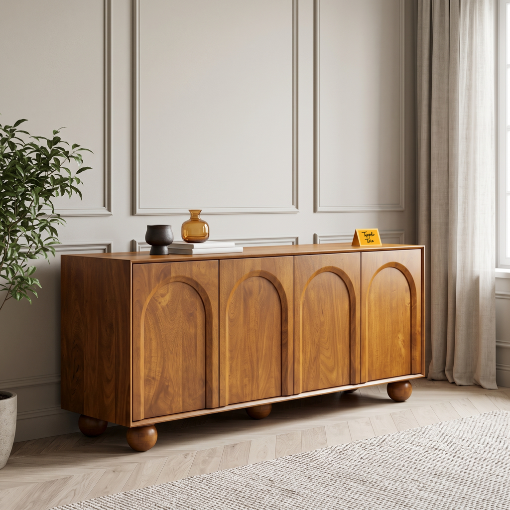 Aurevon Arch 4-Door Sideboard — Lifestyle angle 2