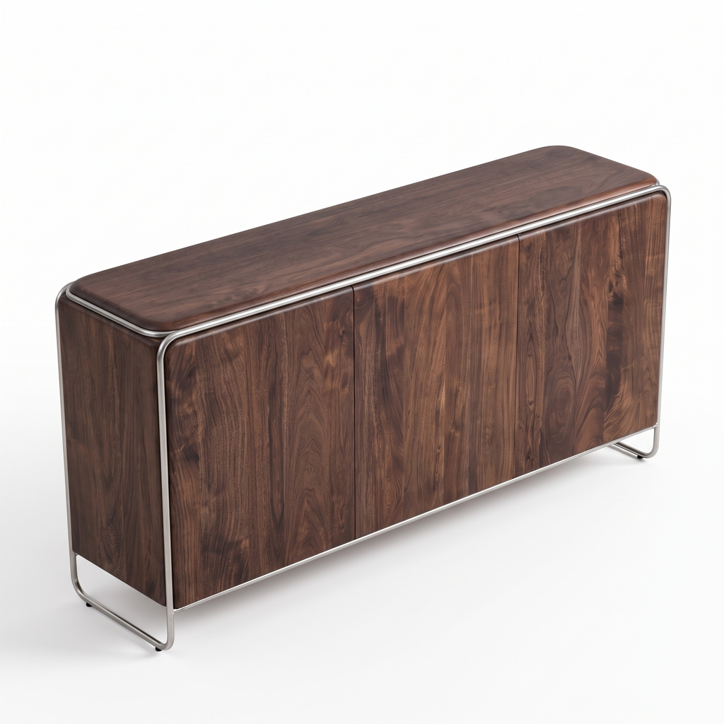 Hawthorn Field Sideboard — White background angle 4