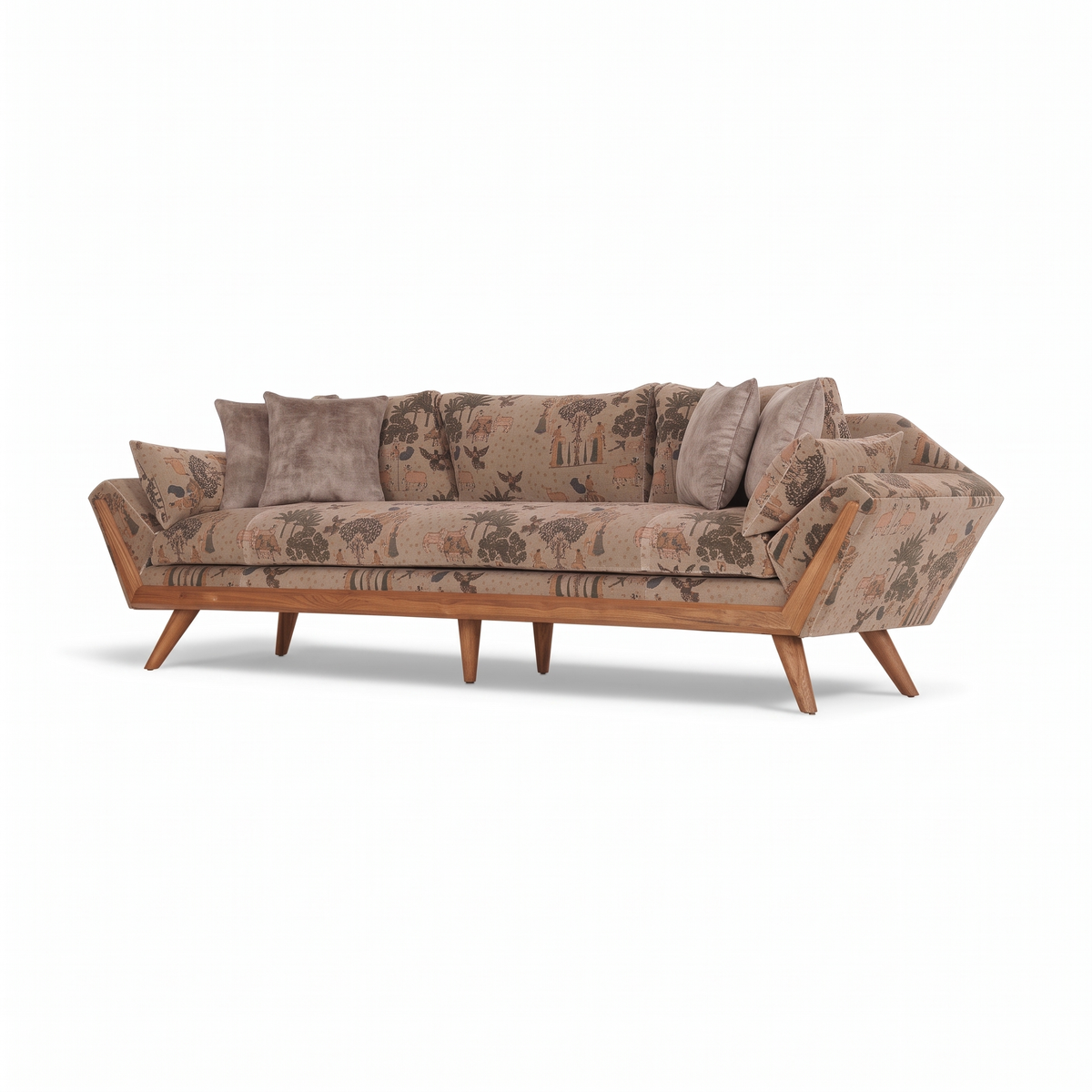 Hawthorn Hill Sofa — White background angle 3