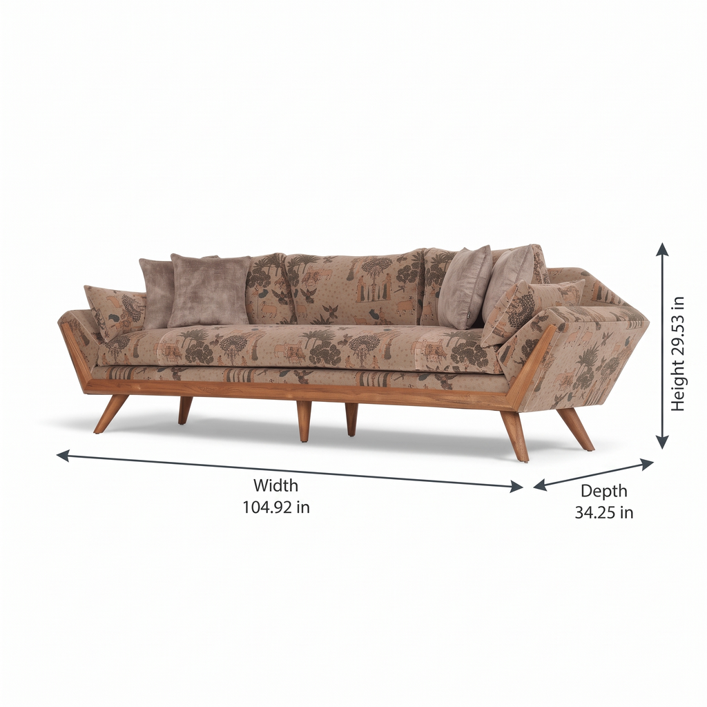 Hawthorn Hill Sofa — Dimensions