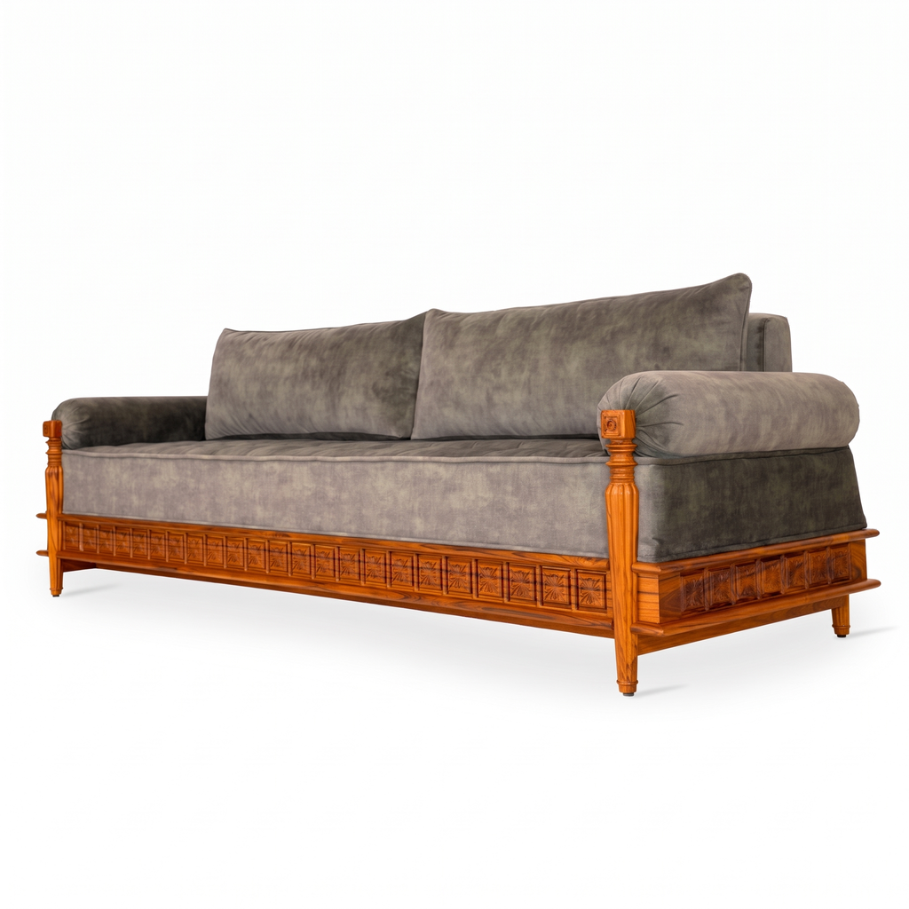Iver Vale Sofa — White background angle 3