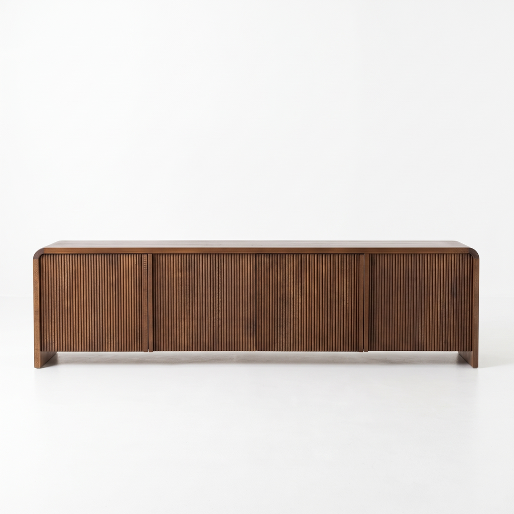 Kestrel Haven TV Cabinet — White background angle 1